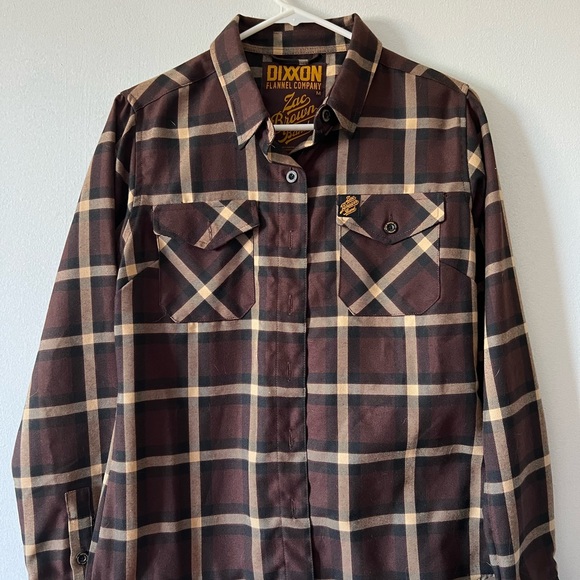 DIXXON X ZAC BROWN BAND Womens Medium Flannel - Picture 2 of 5